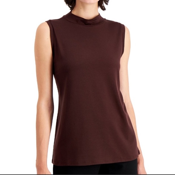 NWT Eileen Fisher | Mock Neck Tank - Picture 1 of 4